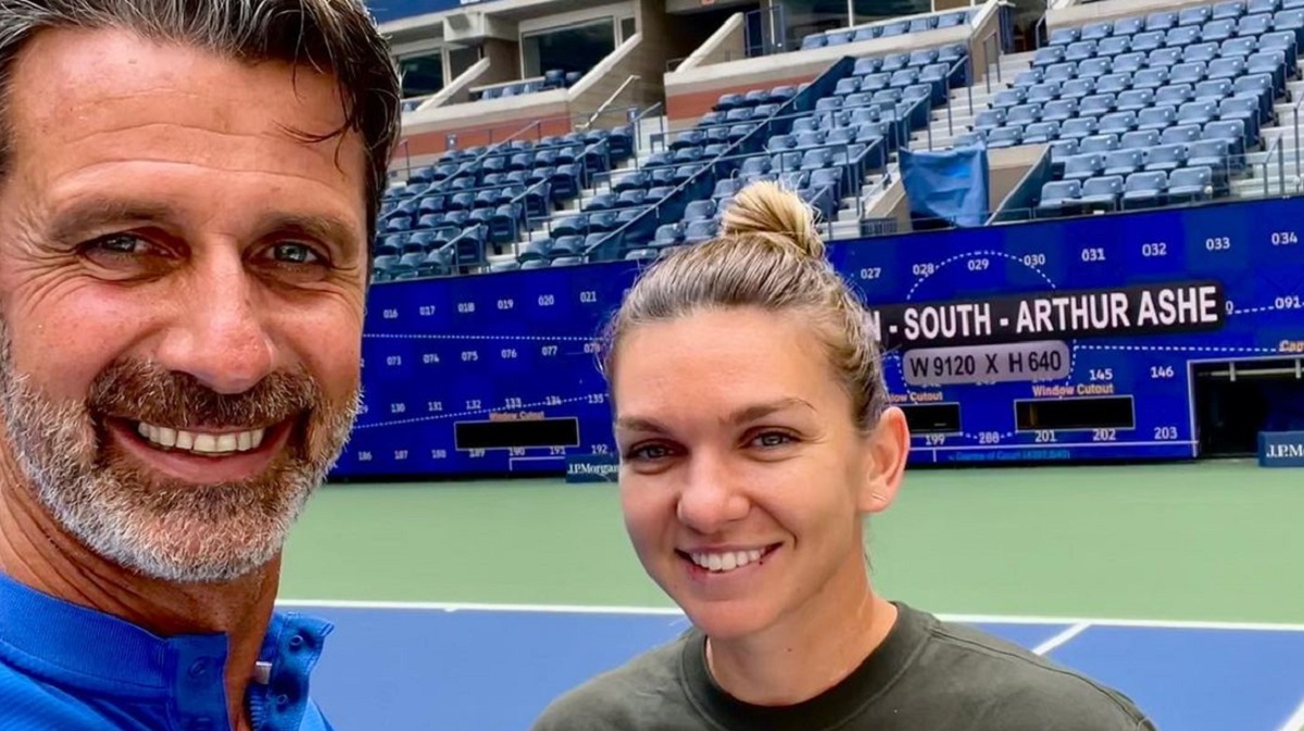 Simona Halep și Patrick Mouratoglou