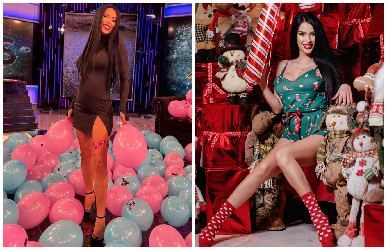 Cum a fost fotografiată Daniela Crudu, alături de tatăl copilui ei