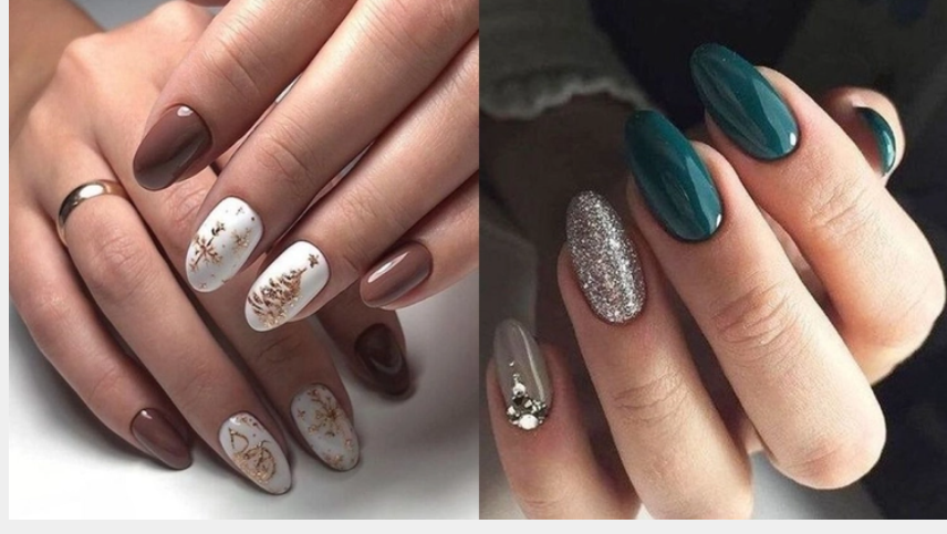 Modele unghii Crăciun 2022