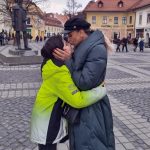 Adina Halas și fiul ei