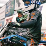 Ioana Blaj a trecut prin momente de groază la unul dintre concursurile moto ale fiului ei