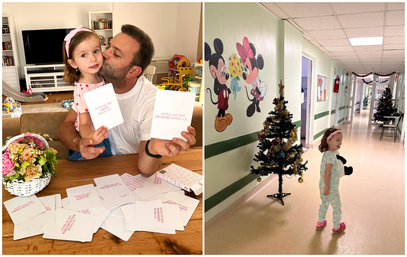 Ce diagnostic crunt a primit fiica cea mică a lui Mihai Morar