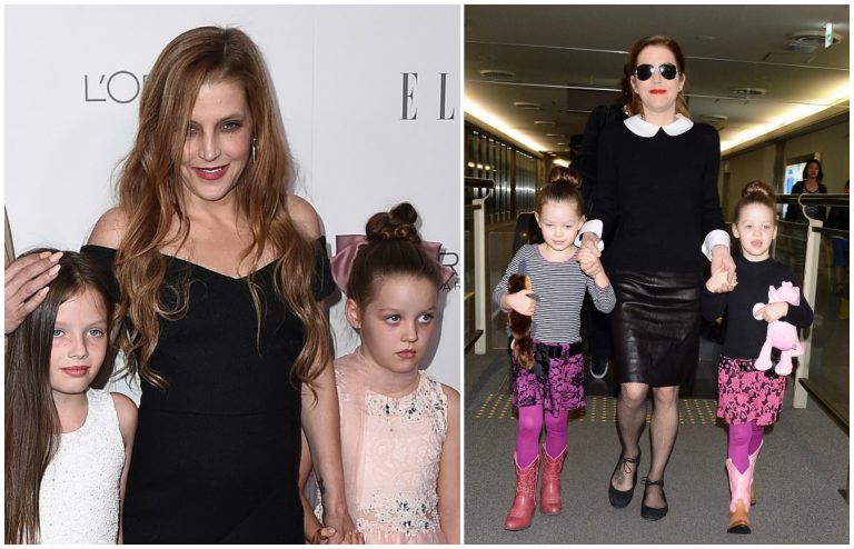 La cine ar putea ajunge fetele de 14 ani ale Lisei Marie Presley, după moartea acesteia. Luptă crâncenă pentru custodia lor