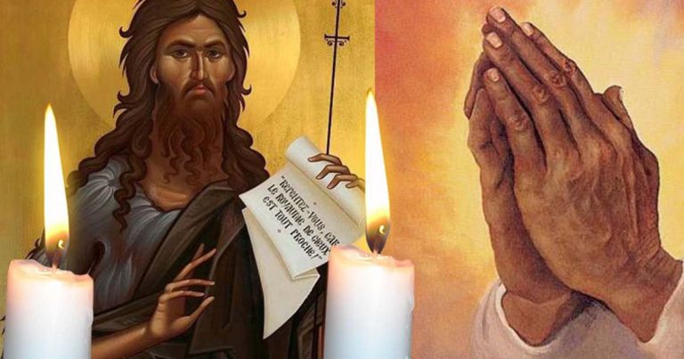 Rugăciunea Sfântului Ioan Botezătorul de 9 zile. Te ferește de necazuri și aduce pace și liniște în suflet