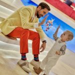 Fiul lui Dani Oțil, imagine adorabilă