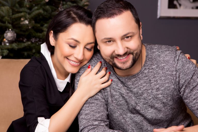 Ipostaza tandră în care au fost surprinși Andra și Cătălin Măruță de Dragobete: “Noi ne iubim în fiecare zi”