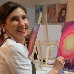 Carmen Iohannis este pasionată de pictură