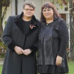 Fuego împreună cu mama lui