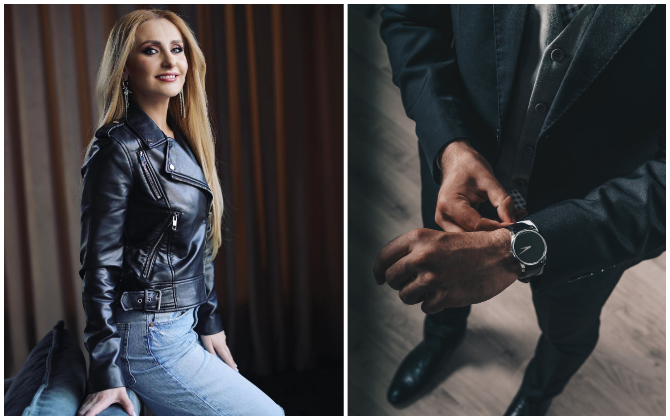 Bărbatul care îi e alături Alinei Sorescu