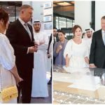 Cât costă geanta purtată de Carmen Iohannis în Emiratele Arabe