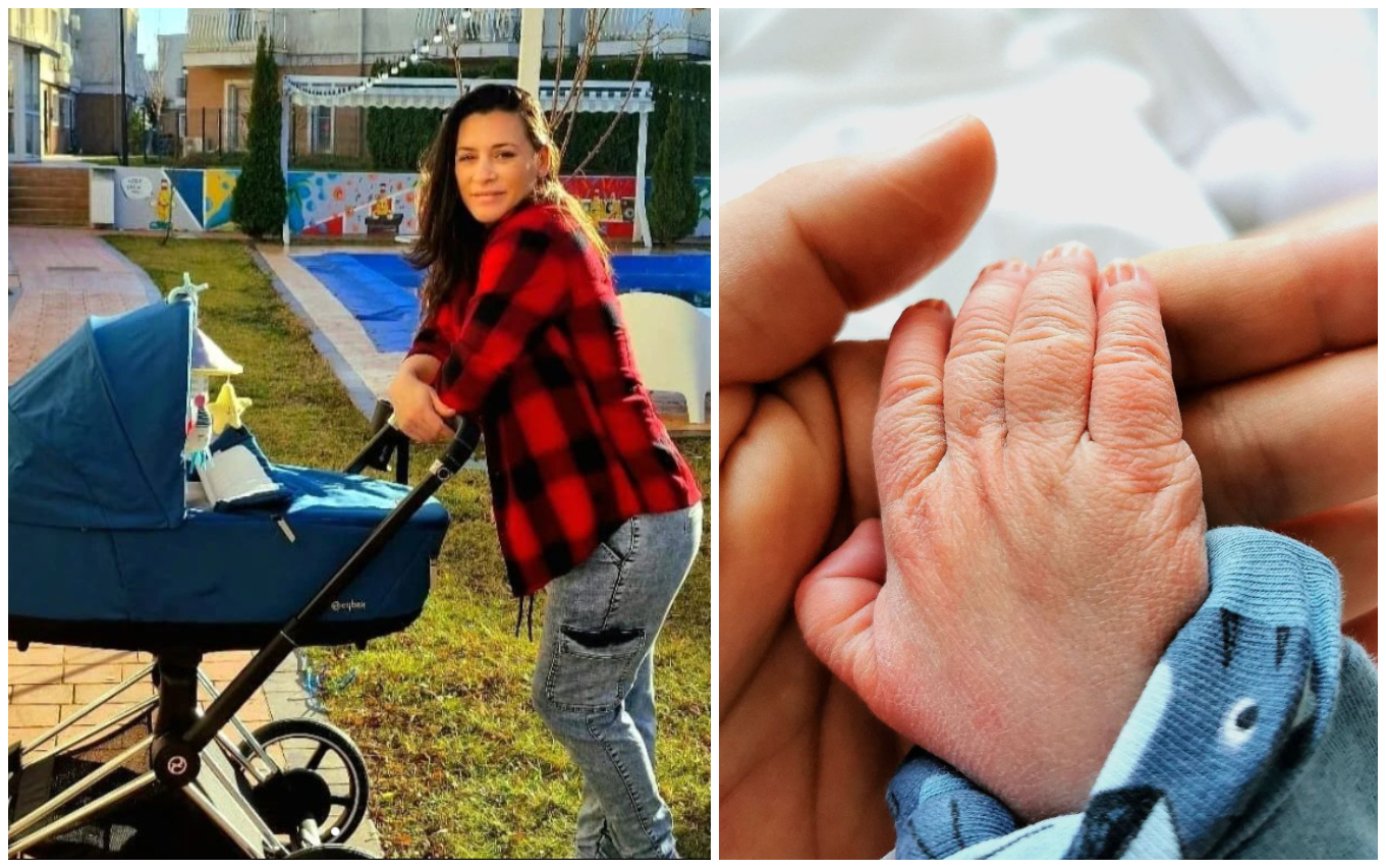 Cătălina Ponor, prima imagine cu băiețelul ei