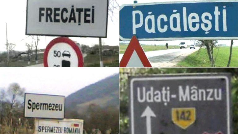 Cele mai amuzante nume de localități din România. Unde se află satele și comunele cu denumiri bizare