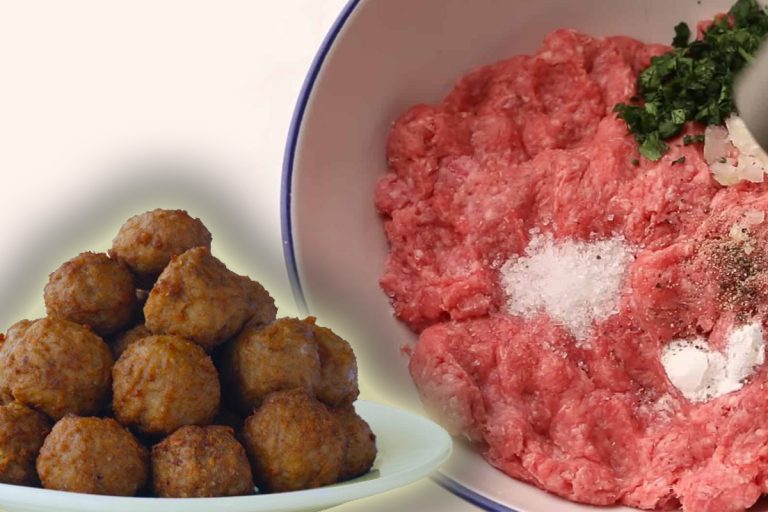 Ingredientul special de pus în carnea tocată pentru chiftele. Așa ies mult mai gustoase, trucul secret al gospodinelor