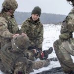 Kate Middleton, în ținută militară