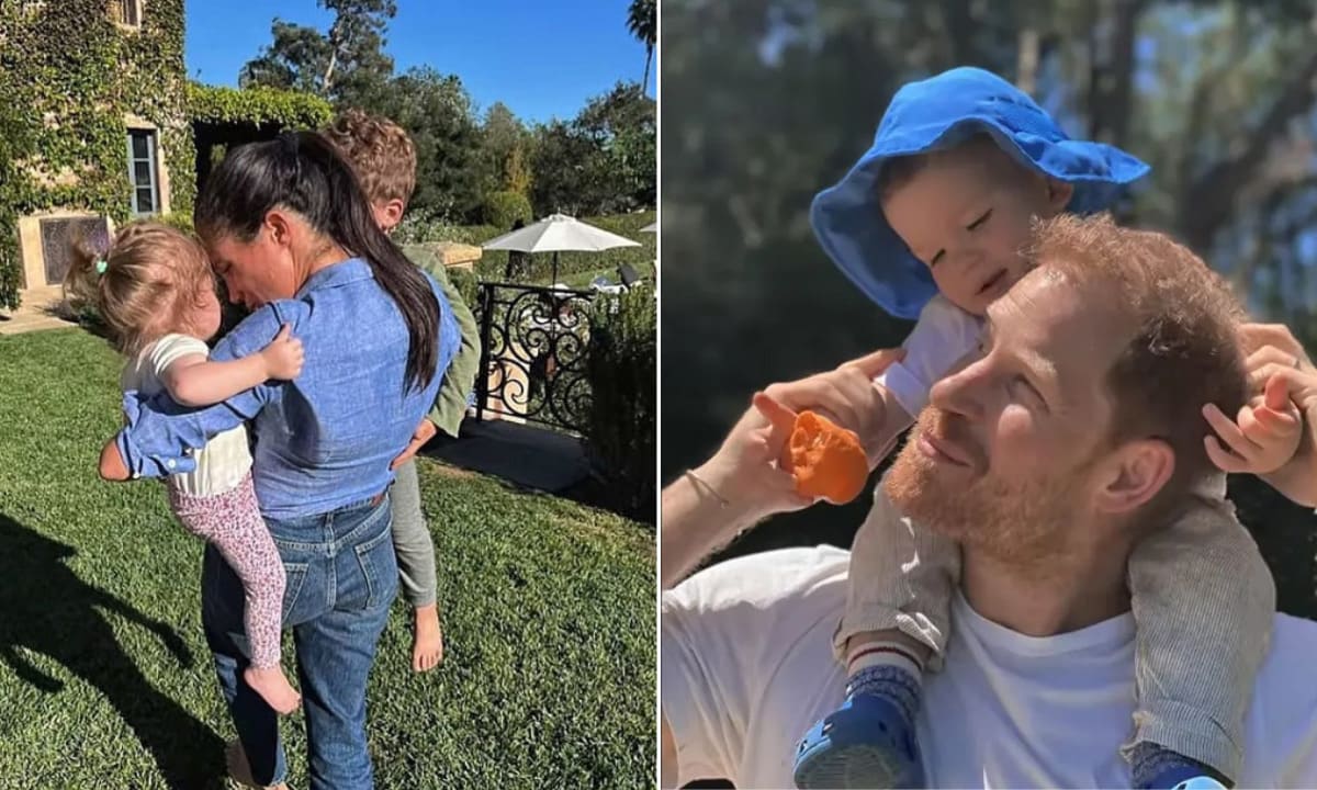 Copiii lui Harry și ai lui Meghan Markle, Lilibet și Archie, primesc oficial titluri regale