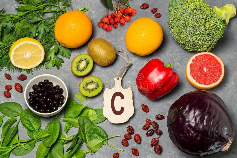 fructe și legume bogate în vitamina C