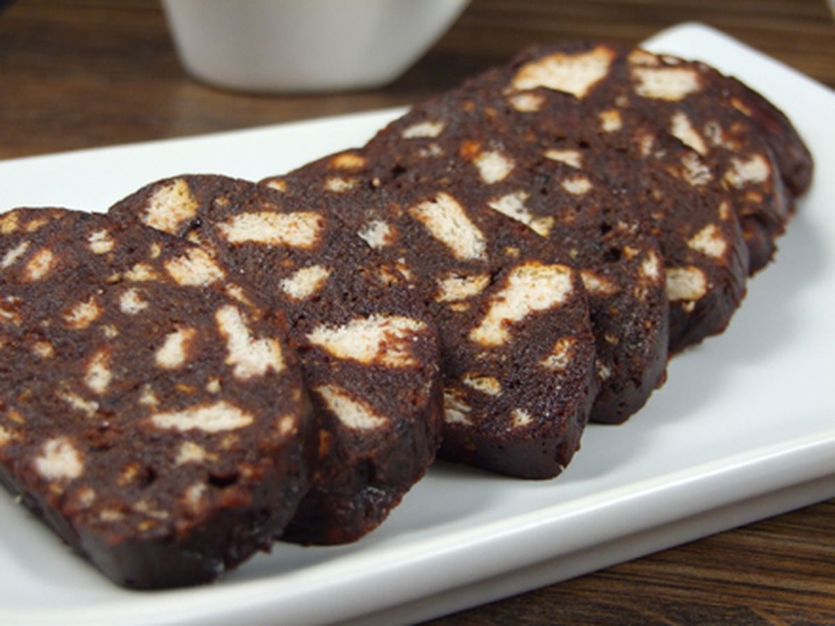 Salam de biscuiți de post