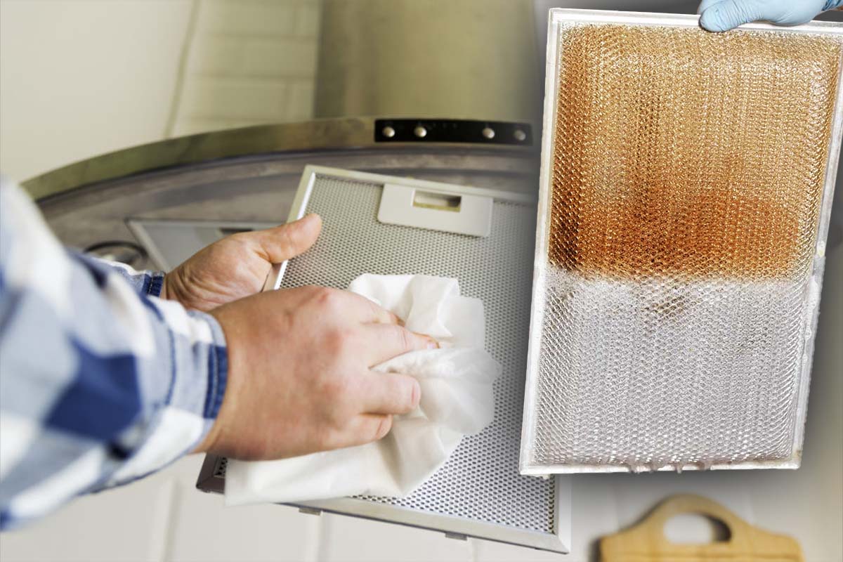 Amestecul puternic care curăță grăsimea de pe hota din bucătărie