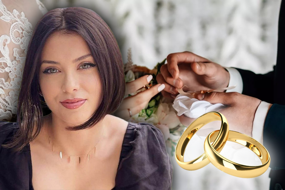 Anca Dumitra, Geanina din Las Fierbinți, s-a căsătorit religios