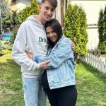 Andreea Popescu și soțul ei