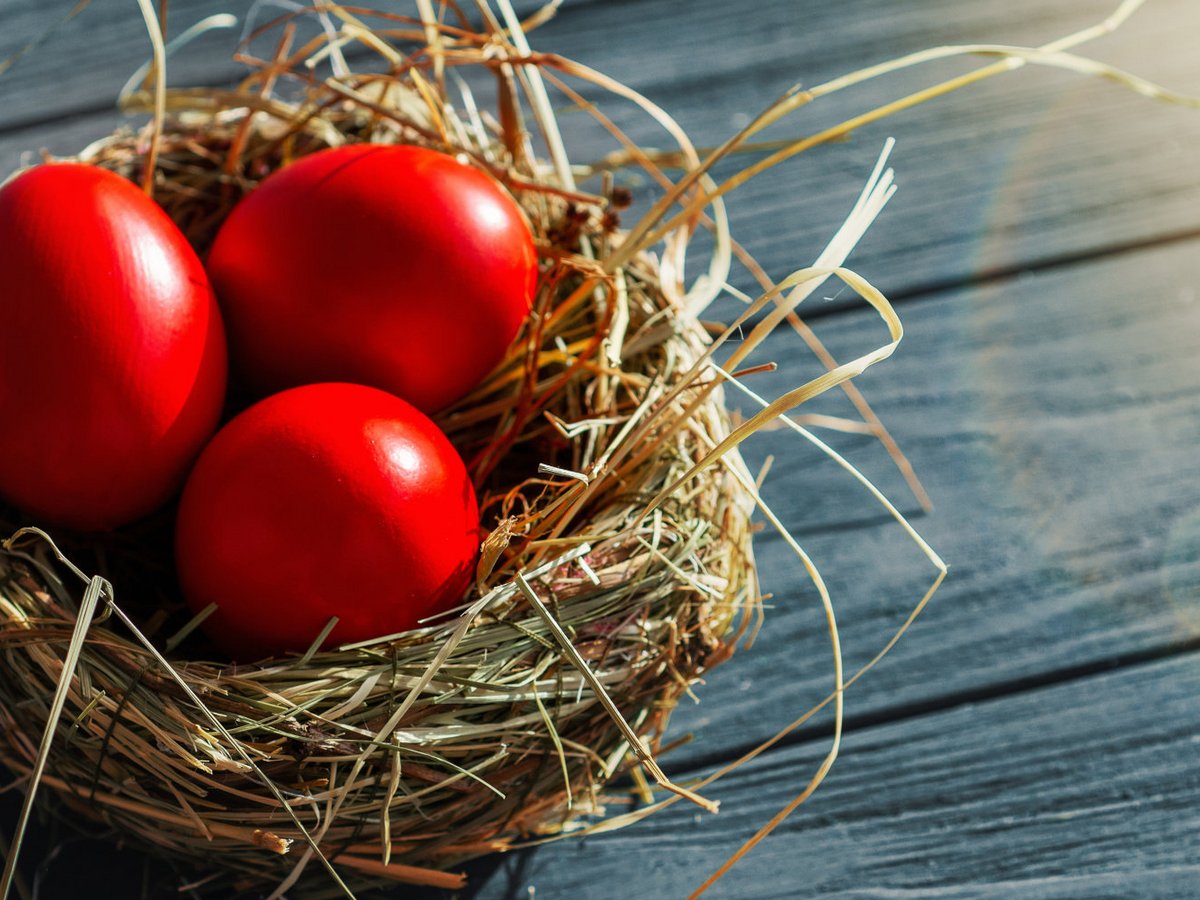 Cum se păstrează ouăle vopsite