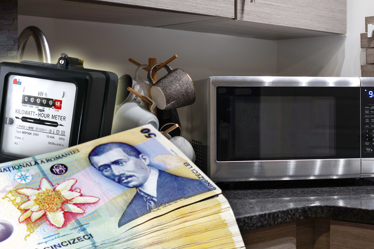 Funcția cuptorului cu microunde care își poate da contorul peste cap