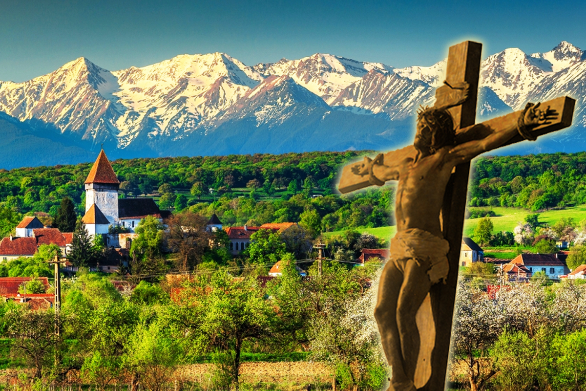 Locul din România unde se află o bucată din crucea pe care a fost răstignit Iisus Hristos