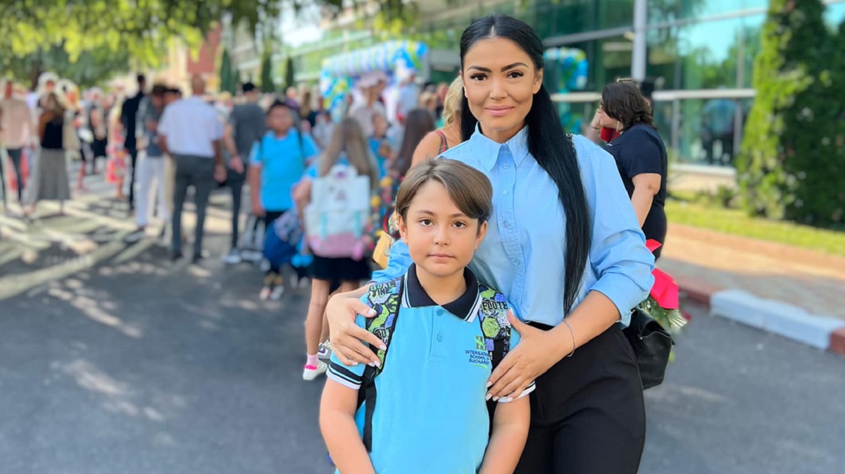 Andreea Mantea are de tras de când a crescut fiul ei