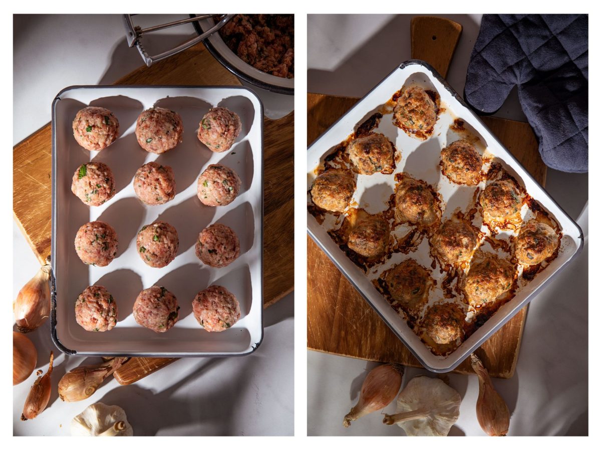 chifteluțe gustoase la cuptor