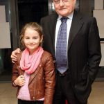 Irina, alături de tatăl ei, Irinel Columbeanu