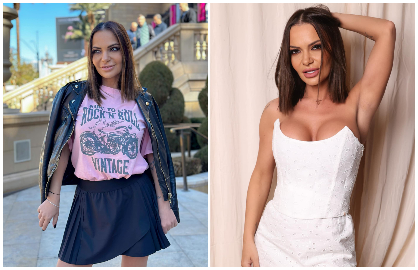 Andreea Antonescu a îmbrăcat rochia de mireasă