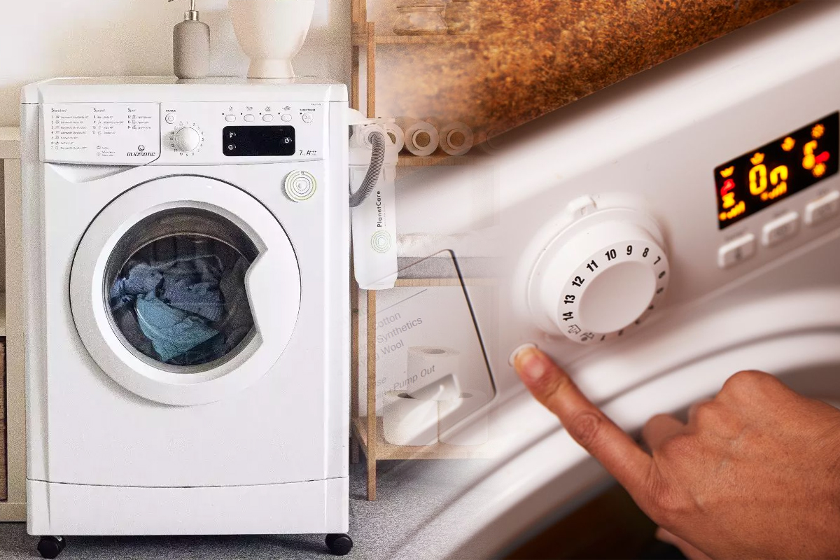 Butonul secret de la mașina de spălat de care puțină lume știe