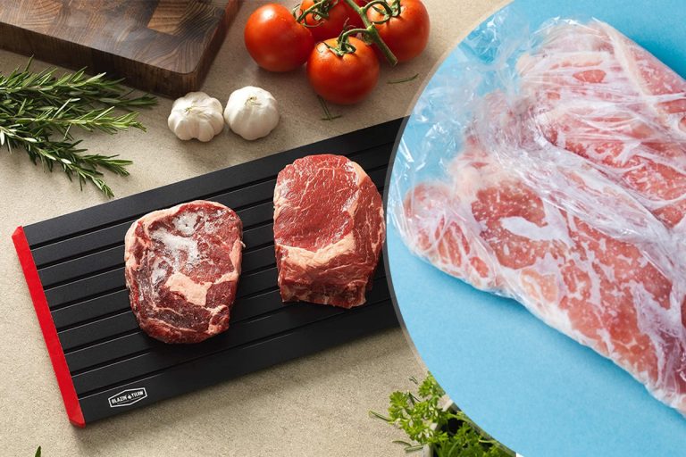 Cum poți dezgheța carnea în doar 5 minute. Nu e nevoie de un cuptor microunde, ci de un truc genial