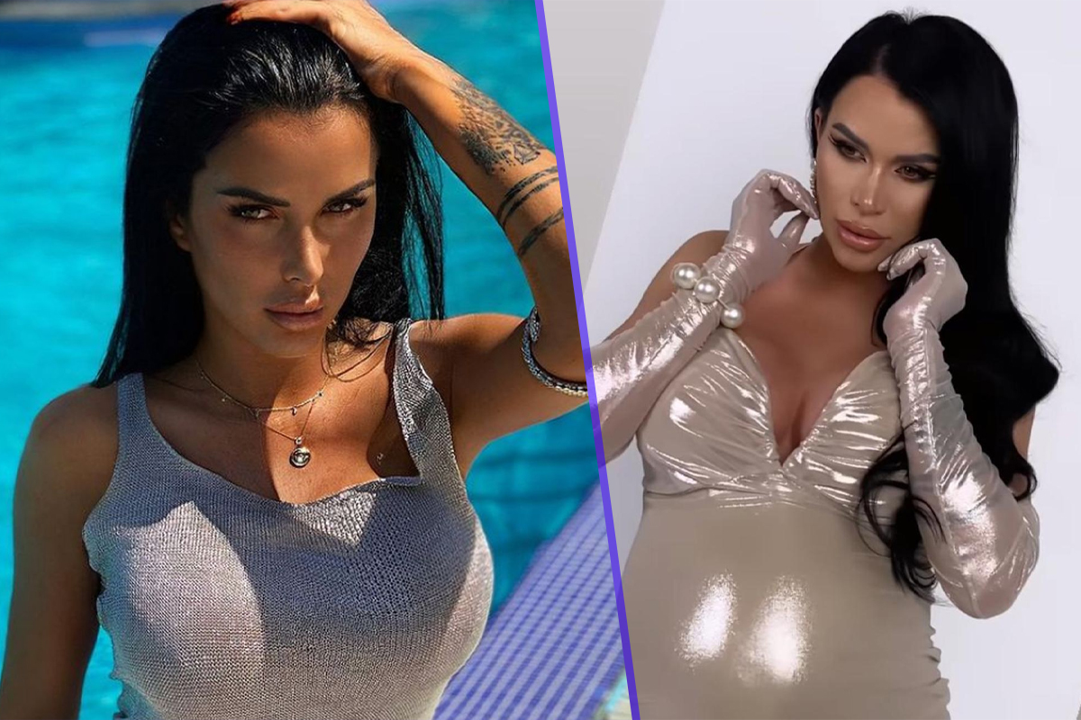 Daniela Crudu a născut. Primele imagini cu fetița. Fosta asistentă tv radiază de fericire