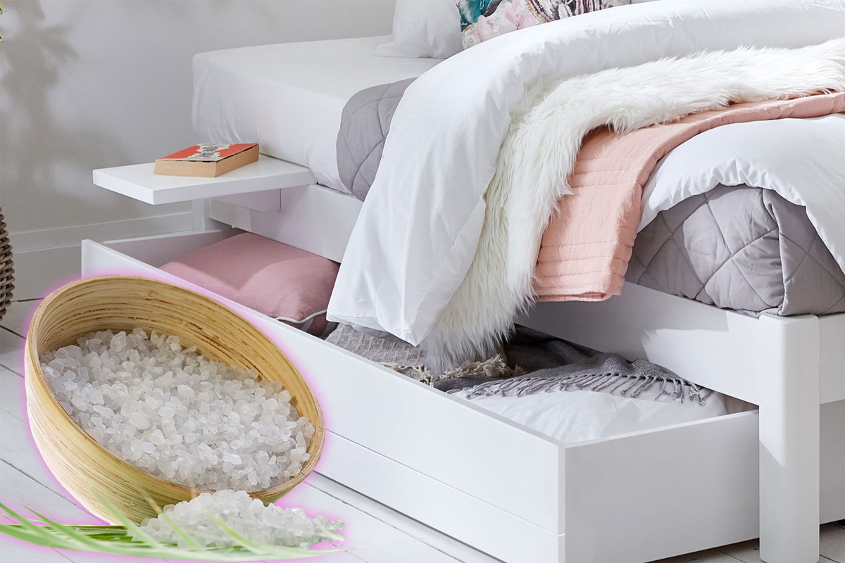 De ce să pui sare sub pat