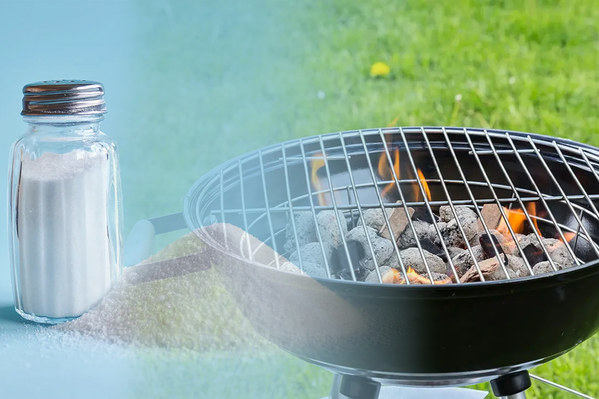 De ce se pune sare peste cărbunii încinși. Secretul unui grătar excelent