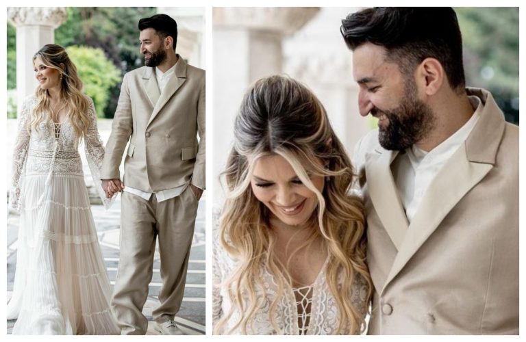 Nunta lui Smiley cu Gina Pistol, imagini de la petrecere. Locul e de vis, ce invitați de seamă au VIDEO EXCLUSIV