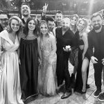 Cea mai extravagantă apariție de la nunta lui Smiley și a Ginei! Adela Popescu, în rochie transparentă. Ce au purtat Andreea Esca, Adelina Pestrițu și Sore