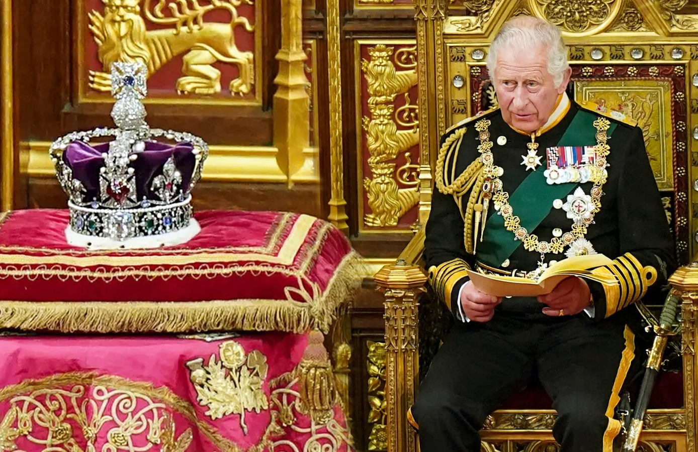 Ce va purta regele Charles la încoronare