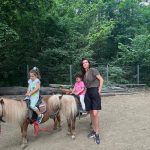 Mădălina Pamfile și fetițele sale