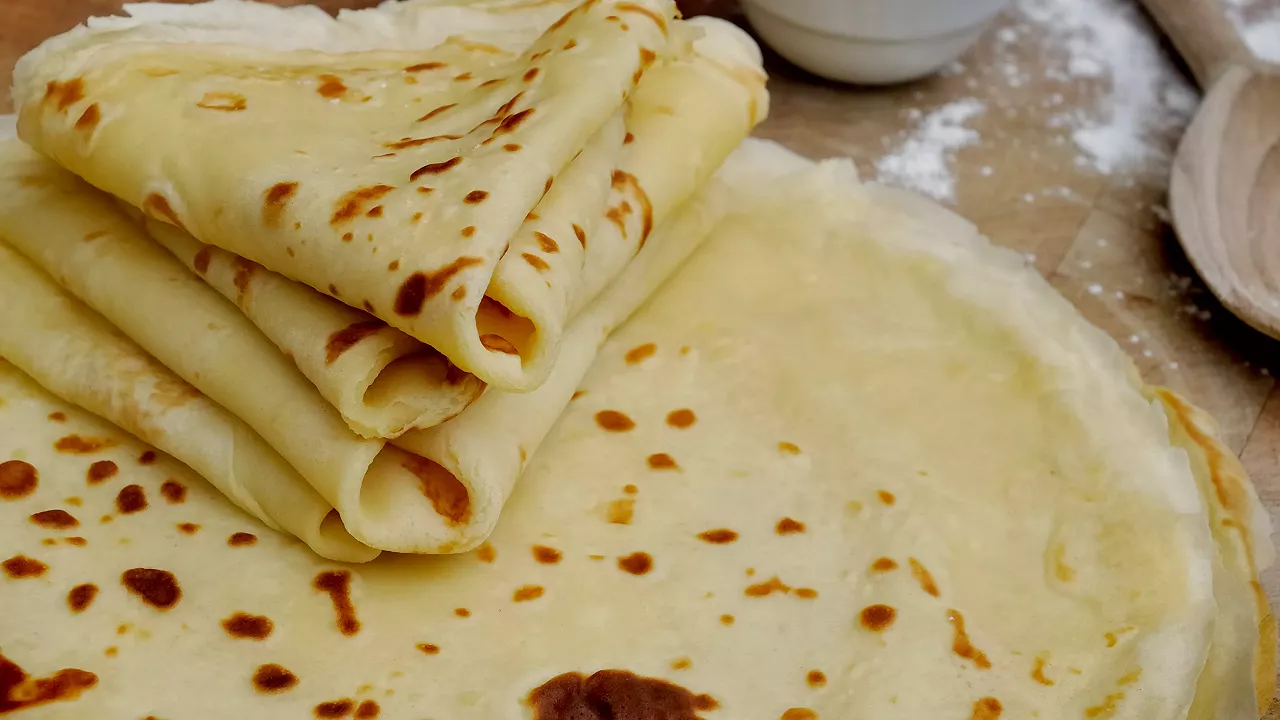 Aluat pentru clătite pufoase