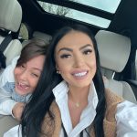 Andreea Mantea și fiul ei