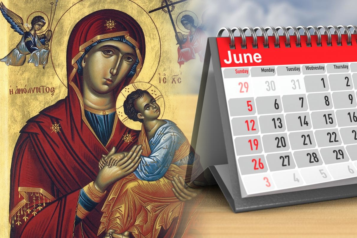 Calendar ortodox iunie 2023