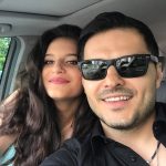 Liviu Vârciu și fiica cea mare