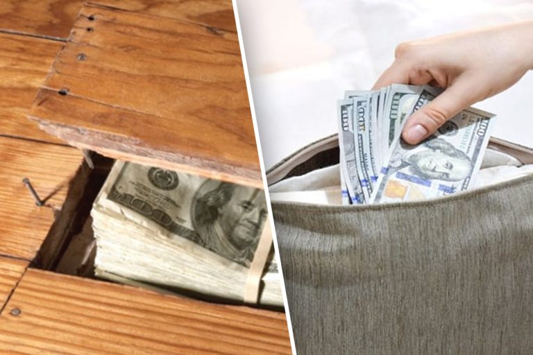 Locul din casă în care să nu pui niciodată banii. Hoții îi găsesc imediat
