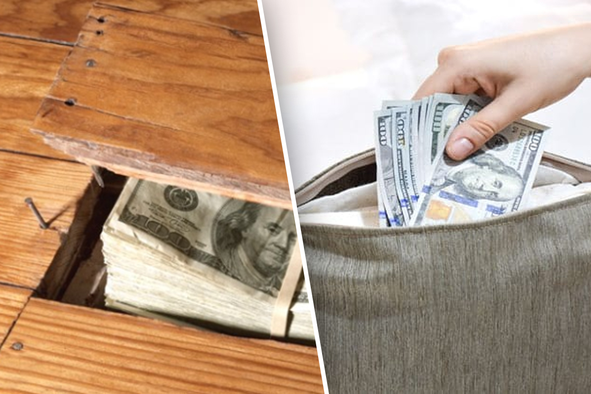 Locul din casă în care să nu pui niciodată banii