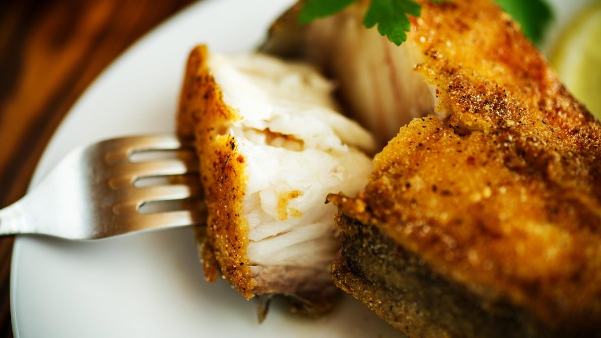 Pește prăjit în crustă