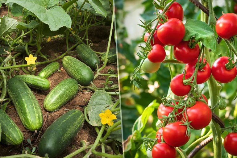 Se pot planta roșii lângă castraveți? Detaliul esențial de știut, multă lume face greșeala