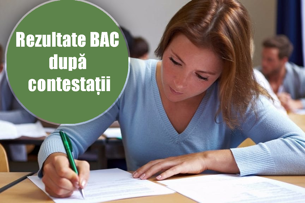 Rezultate BAC 2023 după contestații