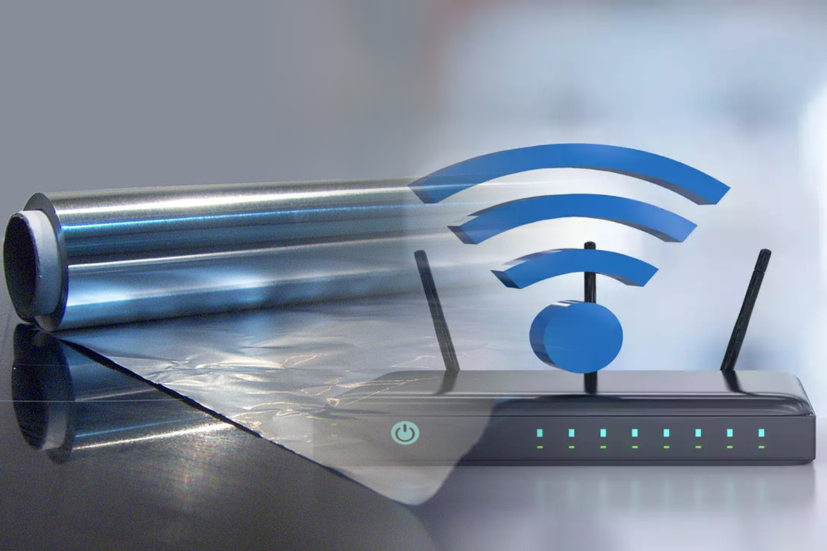 A pus folie de aluminiu peste routerul Wi-Fi din casa, e incredibil ce s-a intamplat. Efect uluitor